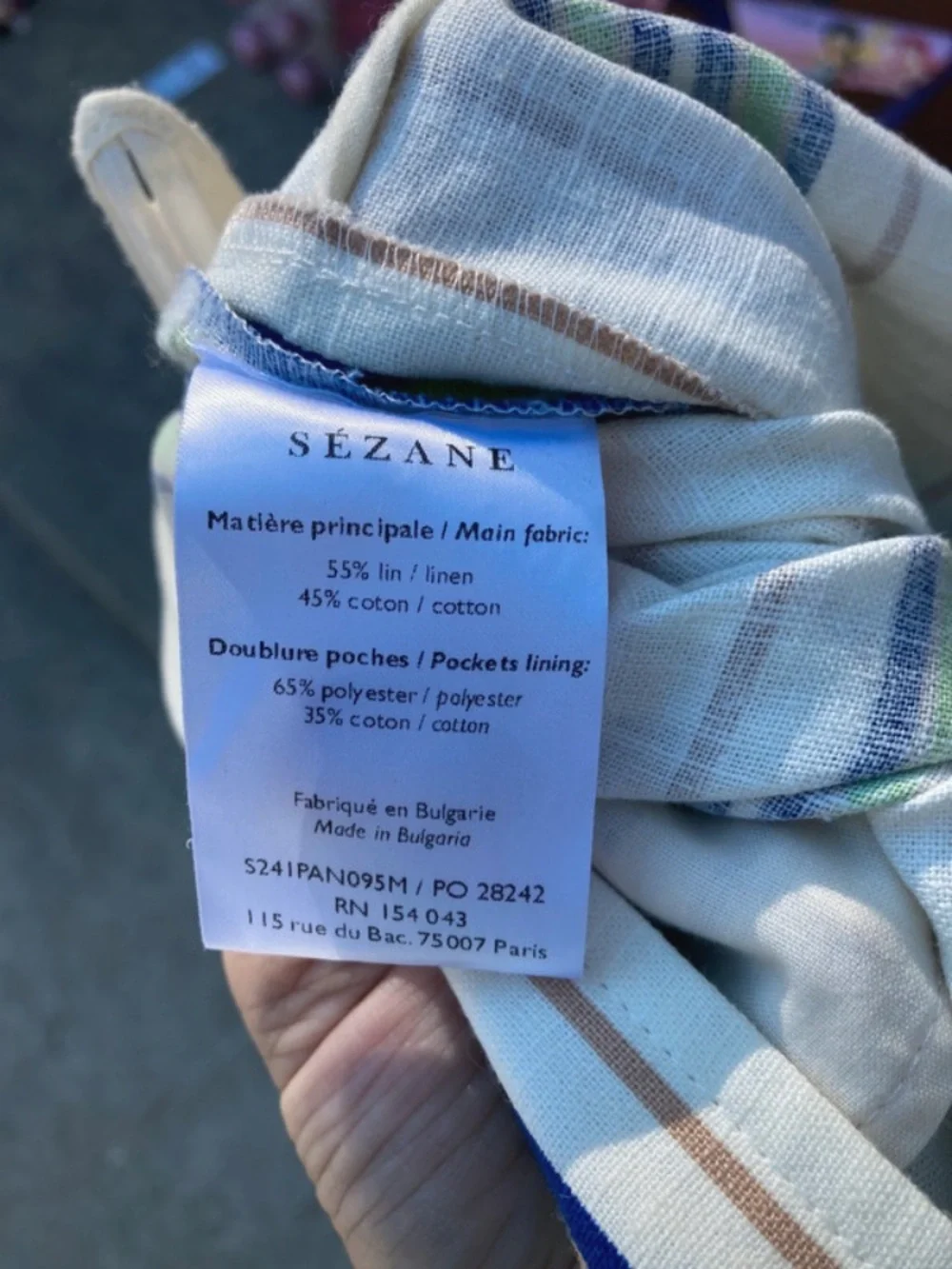 Sezane classic white